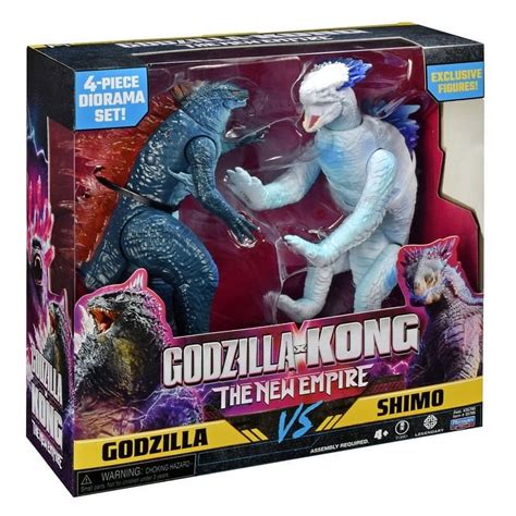 "Playmates Toys Godzilla x Kong: Versus Battle Monster, Shimo vs ...