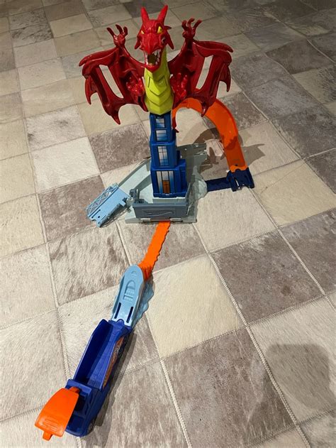 Pista Hot Wheels F Ria Do Drag O Brinquedo Mattel Usado Enjoei