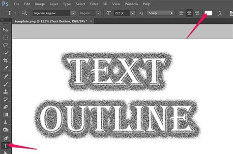 How To Convert Text To An Outline In Photoshop Techwalla