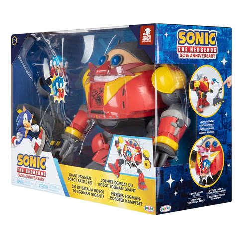 Sonic The Hedgehog 30th Anniversary Giant Eggman Robot Battle Set