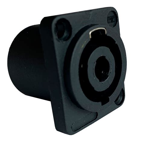 Conector Speakon Hembra 4 Polos Cuadrado SPKC250 TMC