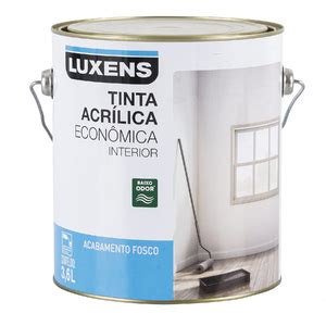 Tinta Acrílica Fosco Econômica Cinza Névoa 3 6L Luxens Leroy Merlin