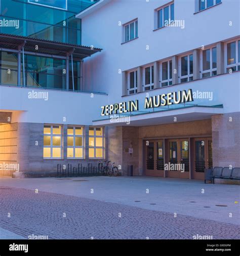 Friedrichshafen, Germany - February 18, 2014: The Zeppelin Museum in ...