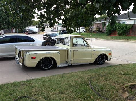 Chevrolet C 10 Standard 72 Chevy Truck Chevy C10 Dropped Trucks