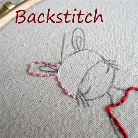 Back Stitch Embroidery The Magic Of Hand Embroidery Design