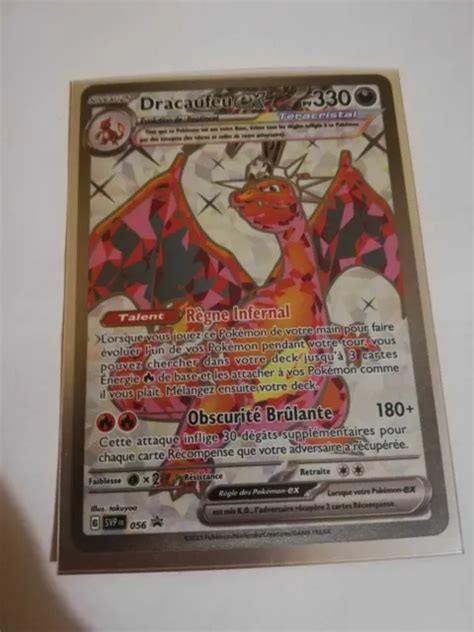 Carte Pokemon Dracaufeu Ex 330 Pv Téracristal Eur 100 Picclick Fr