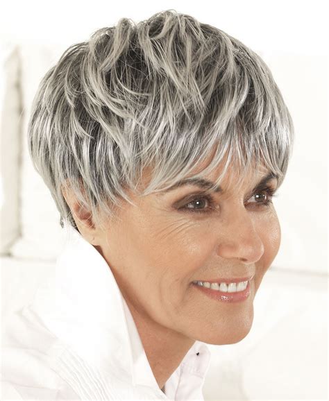 Modern styling tools will change how a mature woman short hair shines 41