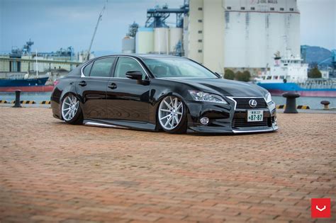 Vip Style Slammed Lexus GS put on Large Custom Wheels by Vossen | CARiD ...