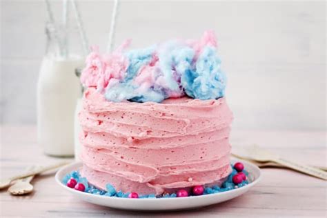 Cotton Candy Layer Cake Recipe - Food Fanatic