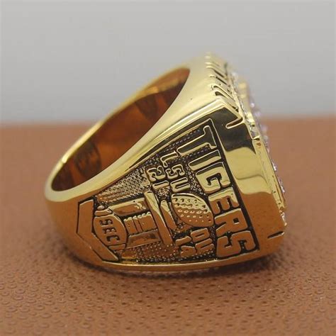 2003 Lsu University Of Louisiana Premium Replica Championship Ring Hyperings