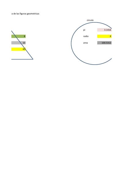 Areas Y Perimetros De Figuras Geometricas 3 3 Per 237 By 475