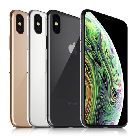 Apple Iphone XS всички цветове 3d модел. llllline