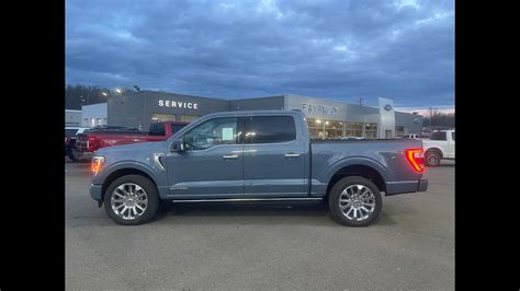 Azure Gray Metallic 2023 Ford F 150 Limited SuperCrew 4X4 PowerBoost