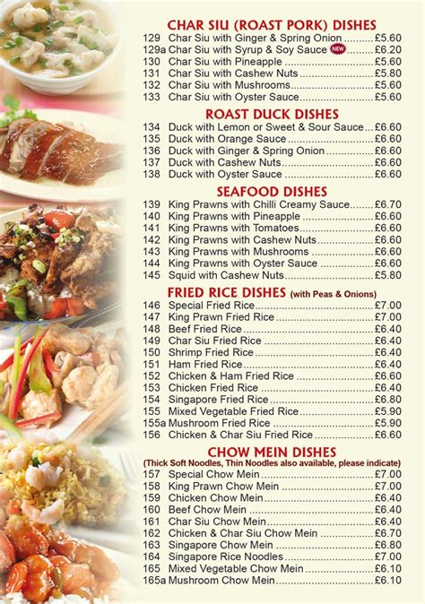 Panda Chinese Takeaway Livingston's full menu online