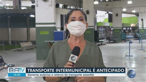 Transporte Intermunicipal Na Bahia Volta A Funcionar Da