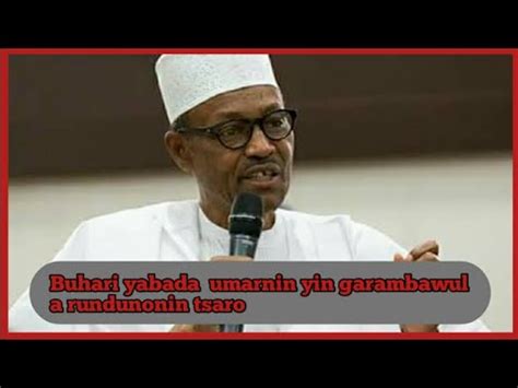 MATAKIN DA BUHARI ZAI DAUKA AKAN SHA ANIN TSARO A NIGERIA YouTube