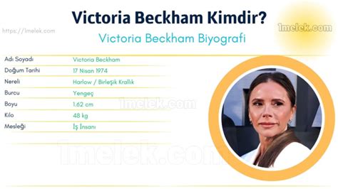 Victoria Beckham Boyu Kilosu Yaşı Kazancı Sevgilisi Biyografisi