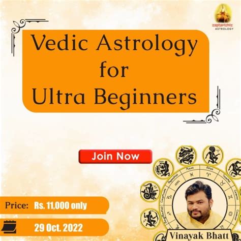 Astrology Courses Learn Jyotish Online By The Best Astrologer Vinayak