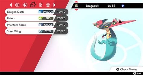 Pokemon Dragapult Location Weakness Strengths Movesets