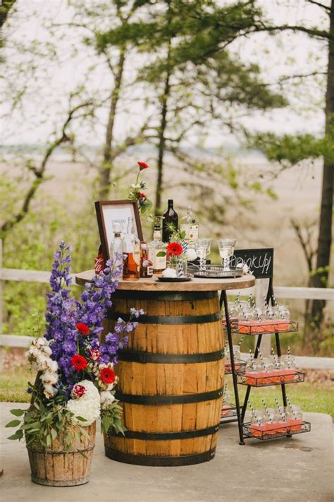 15 Rustic BBQ Wedding Reception Ideas For Backyard Inspiration