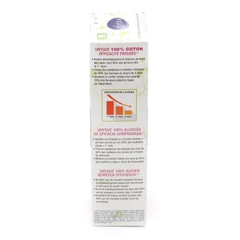 Organyc Coton bio 20 protège slips extra long Hygiène féminine