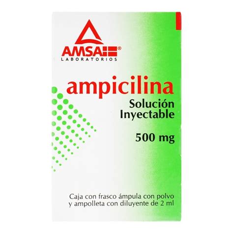 0004 9 AMPICILINA 500 MG 2 ML SOLUCION INYECTABLE Farmapronto