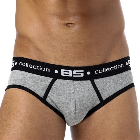 Sexy Underwear Men Briefs Cotton Underpants Jockstrap Breathable Gay