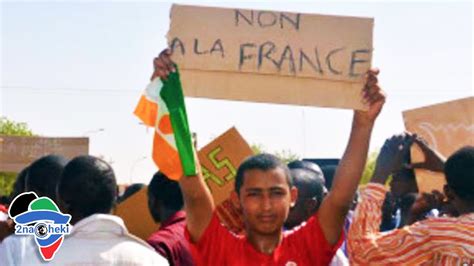 Niger Hold Huge Protest Against French Military Presence In The Country