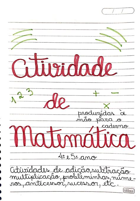 Atividades de matemática para o 5º ano verloop io