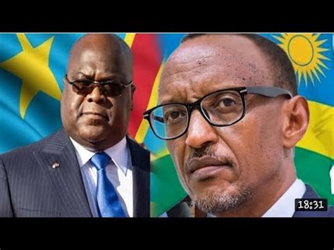 CFTV JOURNAL URGENT LA RÉPONSE DE FELIX TSHISEKEDI A PAUL KAGAME FAIT