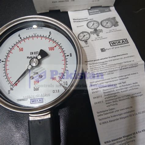 Wika Pressure Gauge In Pakistan