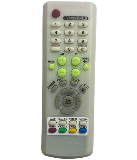 Buy Upix 0345A CRT TV Remote Compatible with Samsung CRT TV Online at ...