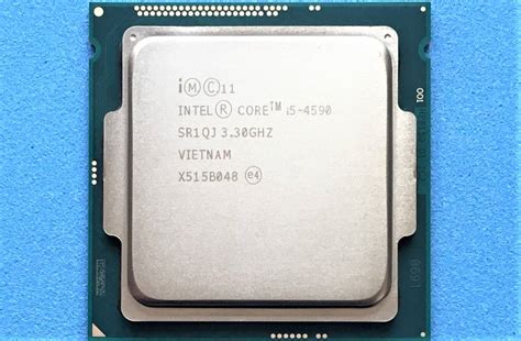 【やや傷や汚れあり】intel Cpu Core I5 4590 330ghz～370ghz 4c4t Sr1qj Fclga1150