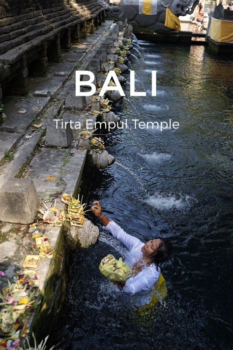 BALI Tirta Empul Temple By Amazing Bali On Steller