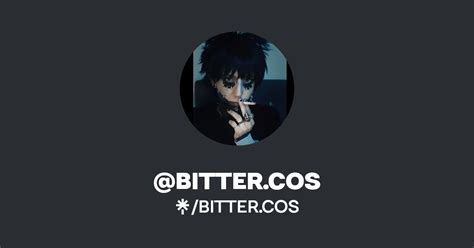 BITTER COS Twitter Instagram TikTok Linktree