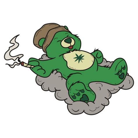 Care Bear Smoking Svg