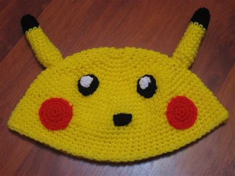 Crochet pikachu hat by neonjello17 on DeviantArt