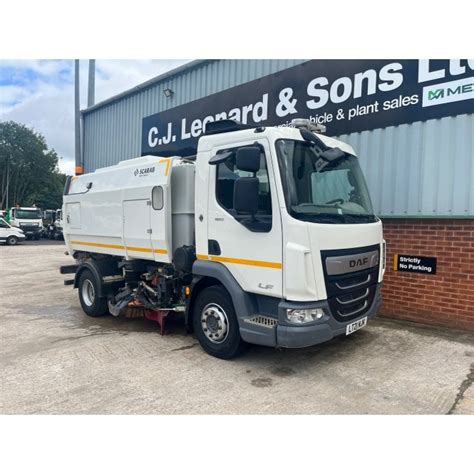 Daf Lf X Road Sweeper Commercial Vehicles From Cj Leonard