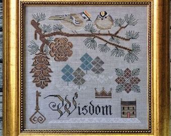 Cottage Garden Samplings Have Faith Part Cross Stitch Pattern