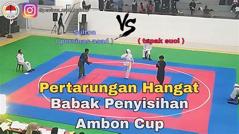 PERTARUNGAN HANGAT Persinas Asad VS Tapak Suci YouTube