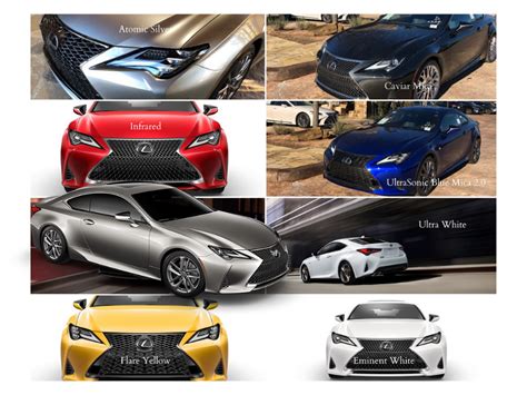 Lexus Color Line Up North Park Lexus Rio Grande Valley