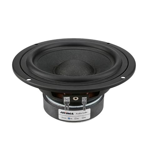 Aiyima 5 25 Polegada 4 8 Ohm 50w Woofer Alto Falante De Som Alta