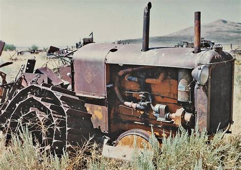 Early Crawler Tractors Farm Collector