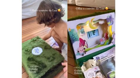 Viih Tube Faz Convite Luxuoso Para Festa De Anivers Rio Da Filha E