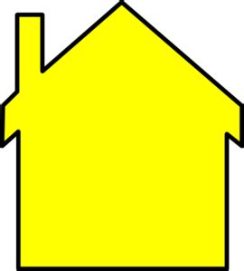 Yellow House Clip Art at Clker.com - vector clip art online, royalty ...