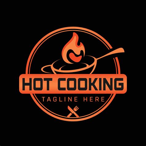 Hot Cooking Logo 44031622 Vector Art At Vecteezy