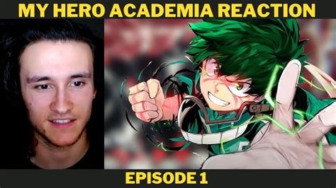 Anime Newbie Reacts To My Hero Academia Episode Youtube