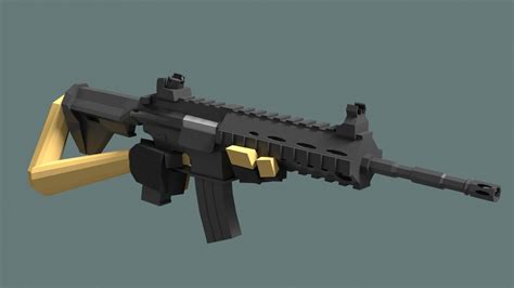 3d Model Low Poly Fps Starter Kit Vr Ar Low Poly Cgtrader