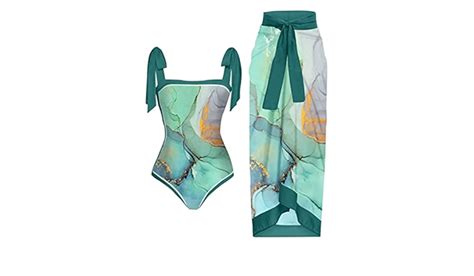 Amazon Women S National Style Sexy Swimsuit Bikini Belted Swimsuit