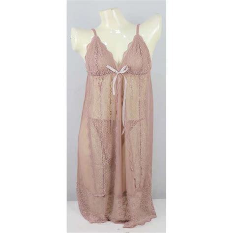 Jual Scelta Lingerie Dan Gstring Sexy Baju Tidur Renda Transparan G String Ld Sc 5000 Di